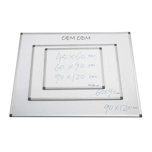 Magnetic dry erase board wall mounted whiteboard