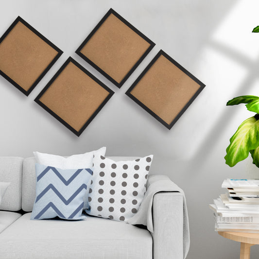 Video: Plastic frame cork board, wall mounted decorative composite board