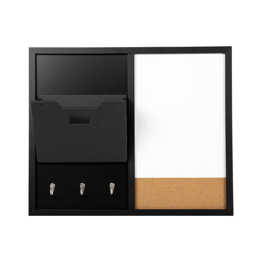 M69 Cork Memo Board, Decorated with storage hooks combined with notice cork board - Premium cork bulletin board from Madic Whiteboard - Madic Whiteboard Factory
