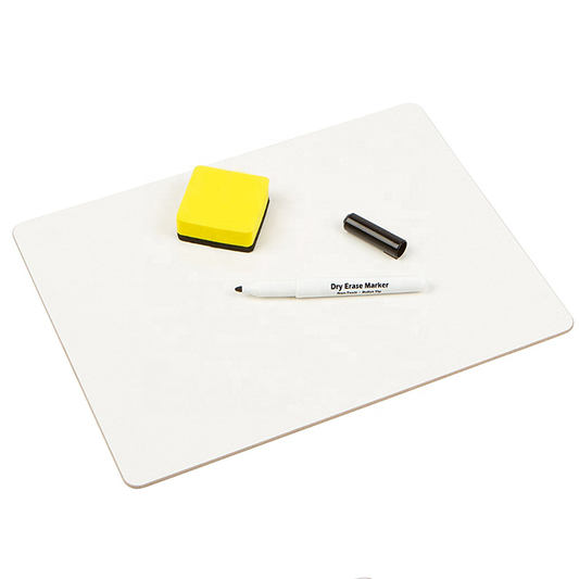 M33 Double-sided Small Writing Board 9*12 Inches Portable MDF Dry Erase Lapboard - Premium dry erase lapboard from Madic Whiteboard - Madic Whiteboard
