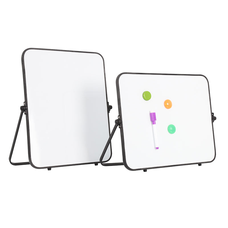 M68 Small Foldable Desktop Stand Easy-to-Write-On Plastic Frame Whiteboard for Drawing and Message - Premium desktop whiteboard from Madic Whiteboard - Madic Whiteboard Factory