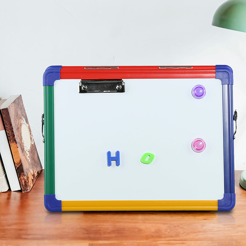 M64 Rainbow Frame Foldable Dry Erase Desktop Whiteboard - Premium desktop whiteboard from Madic Whiteboard - Madic Whiteboard Factory