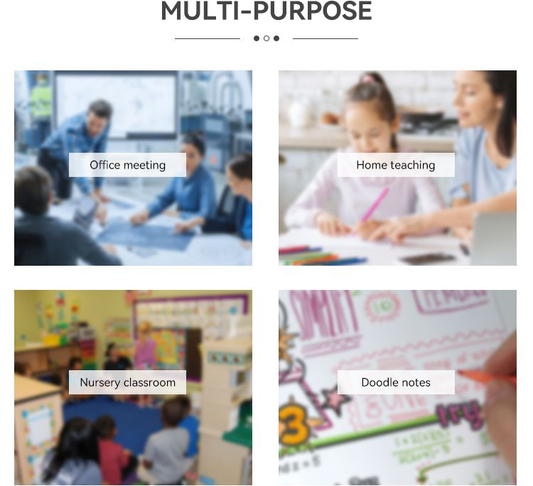 What are the characteristics and main functions of whiteboard for kids