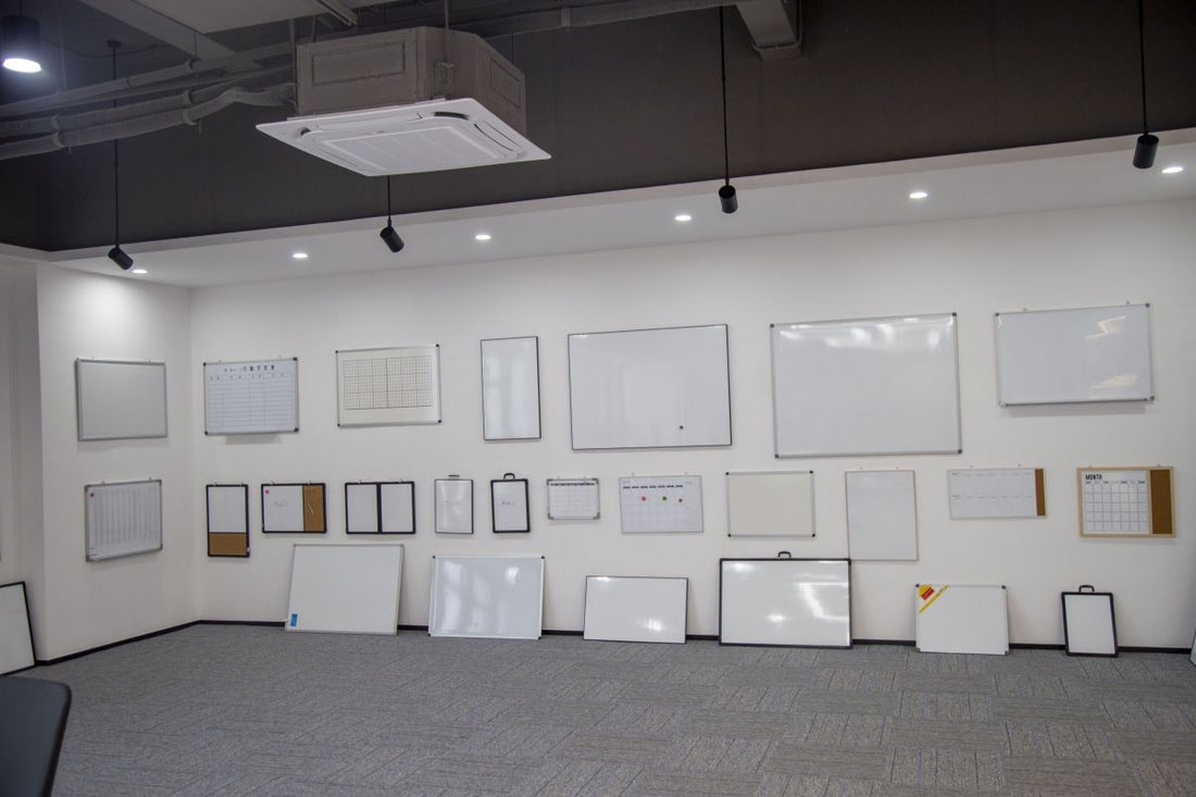 What is the difference between acrylic and porcelain whiteboards?