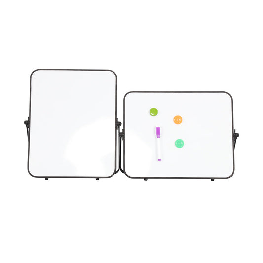 M68 Small Foldable Desktop Stand Easy-to-Write-On Plastic Frame Whiteboard for Drawing and Message - Premium desktop whiteboard from Madic Whiteboard - Madic Whiteboard Factory
