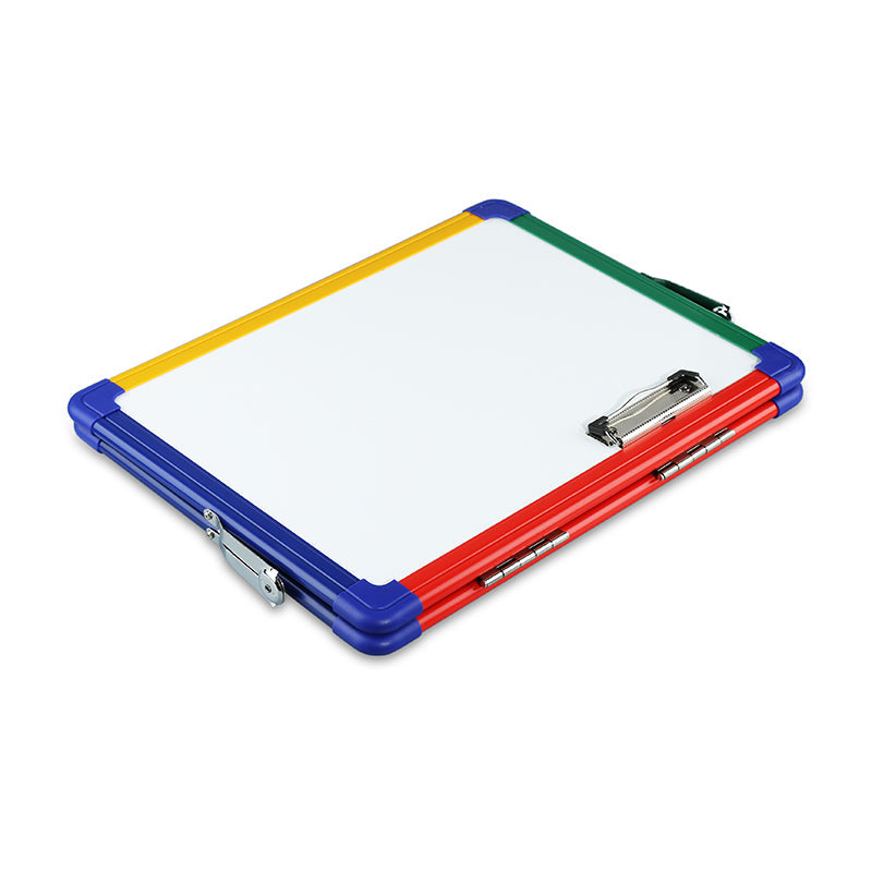 M64 Rainbow Frame Type A Dry Erase Desktop Whiteboard, 30x40 Foldable Magnetic Board - Premium desktop whiteboard from Madic Whiteboard - Madic Whiteboard Factory