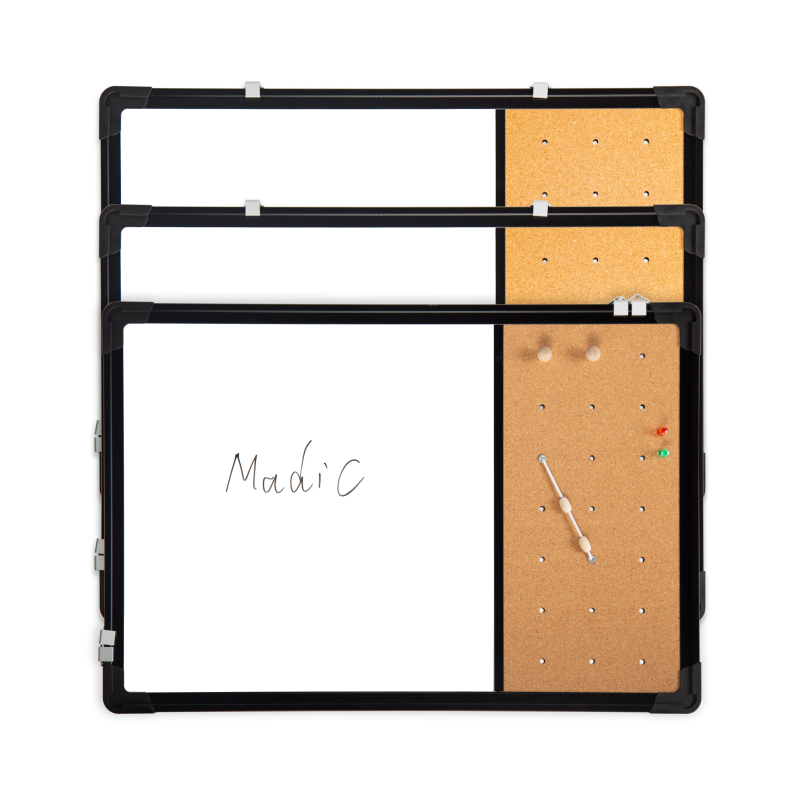 M19 Aluminum Framed Magnetic Combo Cork Board - Premium cork bulletin board from Madic Whiteboard - Madic Whiteboard