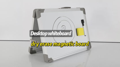 M86 Factory Direct 12"X 16" Foldable Magnetic A Type Desktoop Dry Erase Board To-Do List Memo Writing Whiteboard