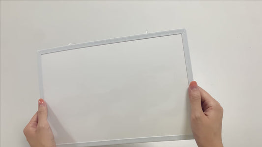 M13 Rope Mounted Magnetic Dry Erase Whiteboard